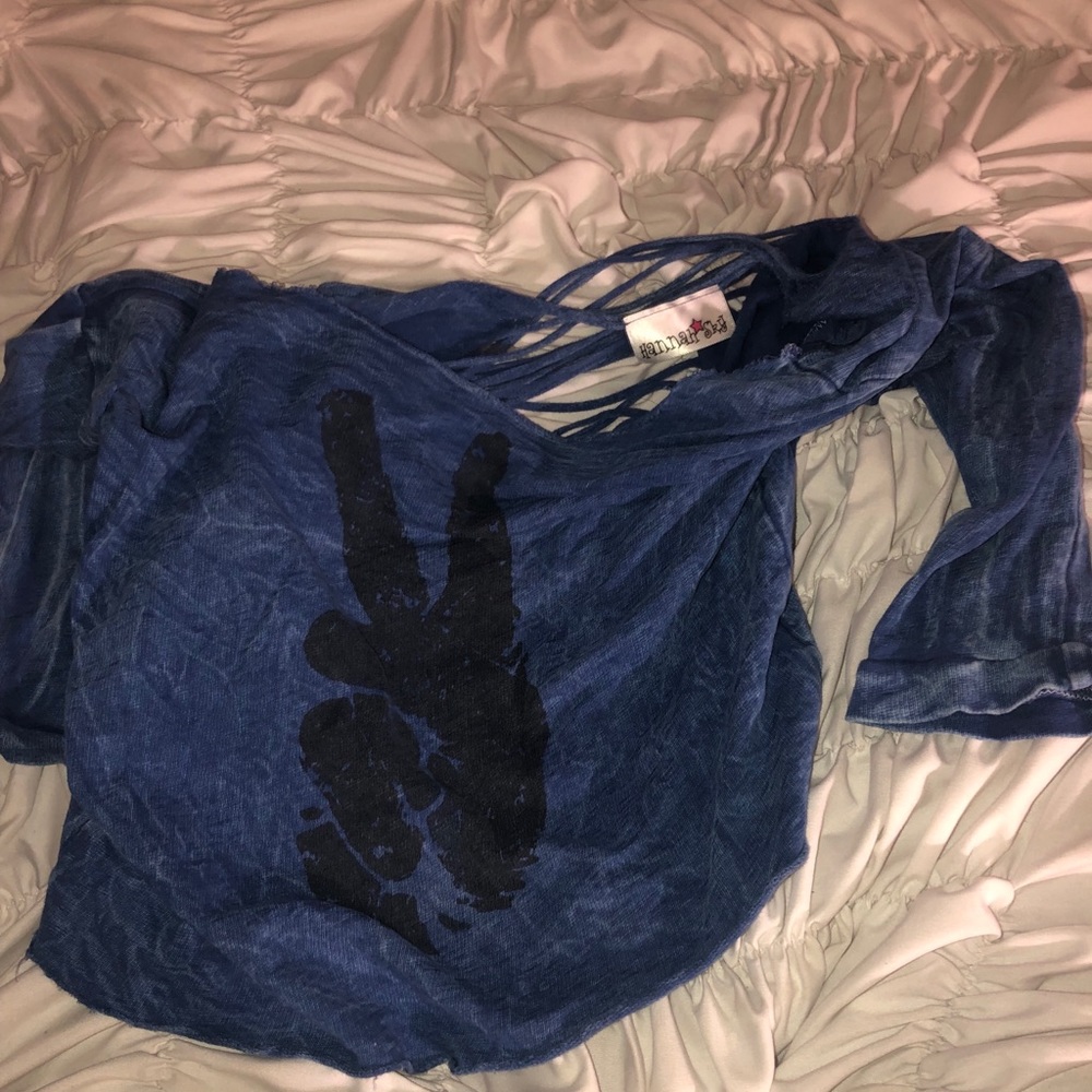 Hannah sky peace shirt